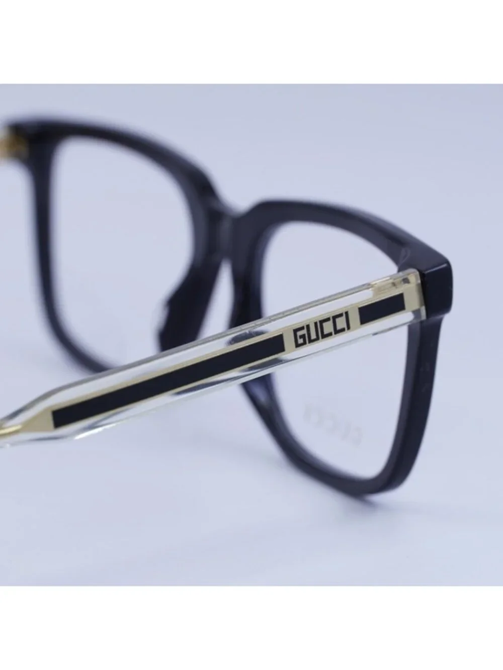 Gucci GG0560O 005 Eyeglasses Black 55mm Square Frame